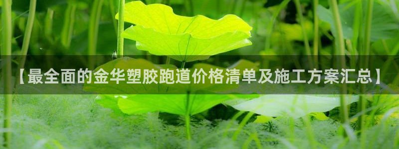 红足1世手机板：【最全面的金华塑胶跑道价格清单及施工方案汇总】