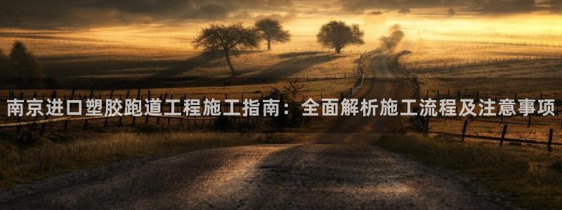 红足一1世比分：南京进口塑胶跑道工程施工指南：全面解析施工流程及注意事项