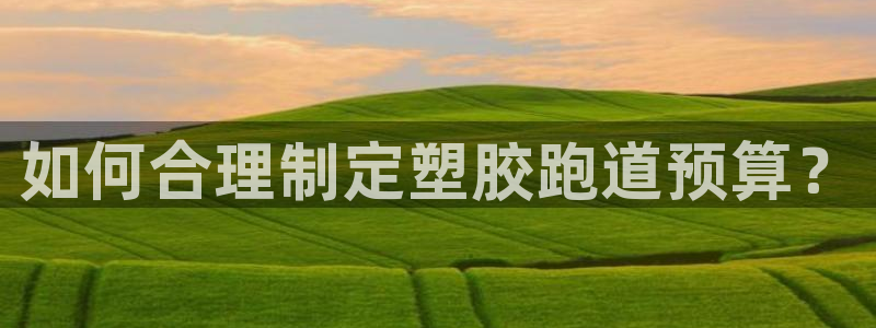 666814红·足一世比分：如何合理制定塑胶跑道预算？