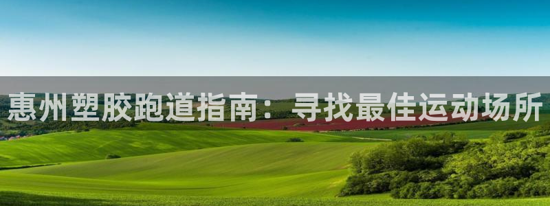 百度红足一1是为什么：惠州塑胶跑道指南：寻找最佳运动场所