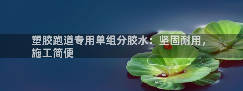 百度红足一1是什么样子的：塑胶跑道专用单组分胶水：坚固耐用，
施工简便