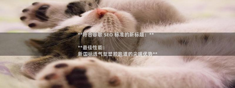 红足1世手机版下载：**符合谷歌 SEO 标准的新标题：**

**最佳性能：
新国标透气型塑胶跑道的尖端优势**