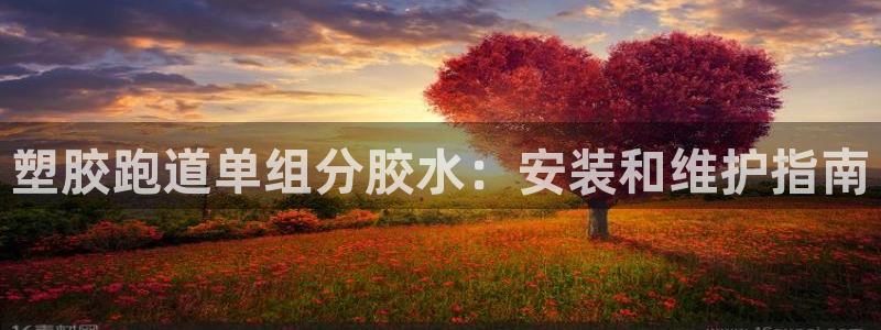 红足1世官网：塑胶跑道单组分胶水：安装和维护指南