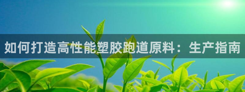红足1世官网：如何打造高性能塑胶跑道原料：生产指南