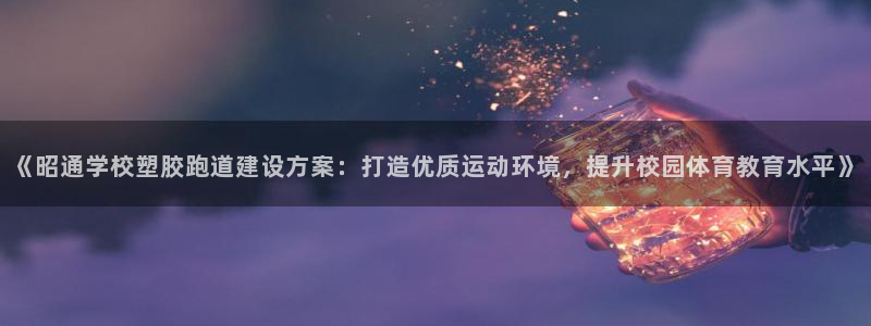 红足一生世：《昭通学校塑胶跑道建设方案：打造优质运动环境，提升校园体育教育水平》