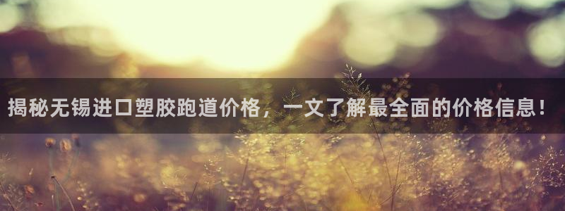 红足一1世666814足球比分网：揭秘无锡进口塑胶跑道价格，一文了解最全面的价格信息！
