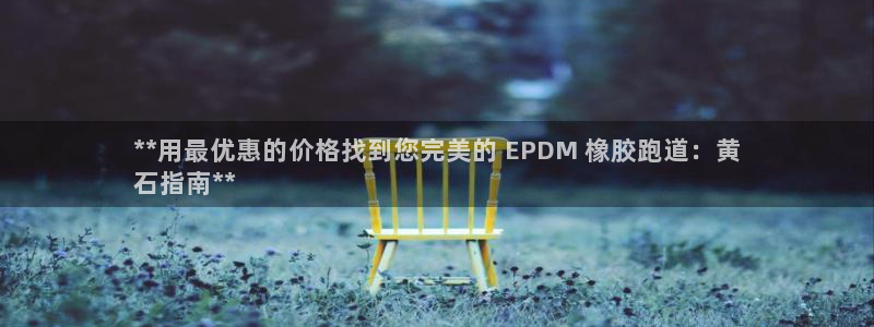 红足1一世：**用最优惠的价格找到您完美的 EPDM 橡胶跑道：黄
石指南**
