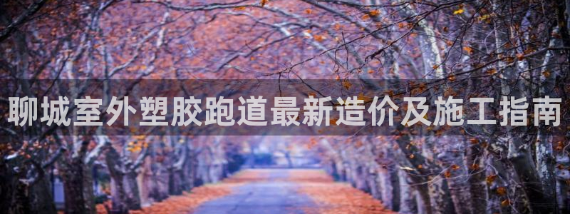 55814红足1世：聊城室外塑胶跑道最新造价及施工指南