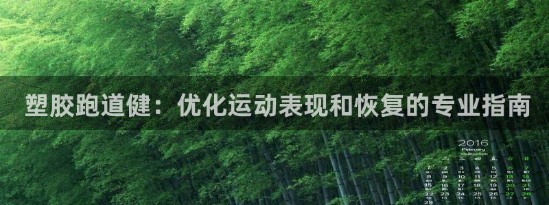红足一一世： 塑胶跑道健：优化运动表现和恢复的专业指南