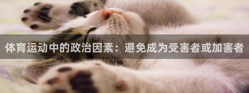 三亿体育：体育运动中的政治因素：避免成为受害者或加害者